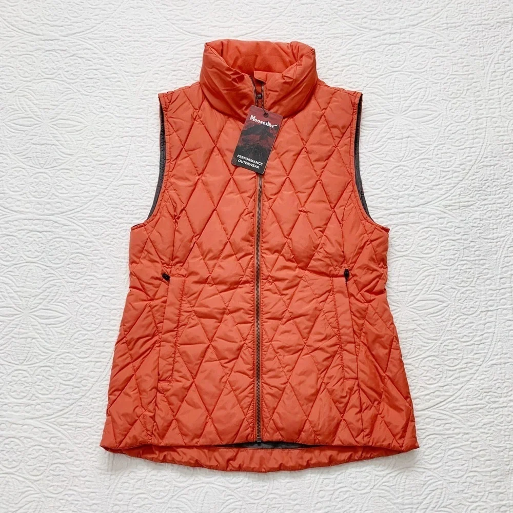 Moosejaw Women's Cozy Down‎ Insulator Vest, Flamingo - Picture 3 of 6